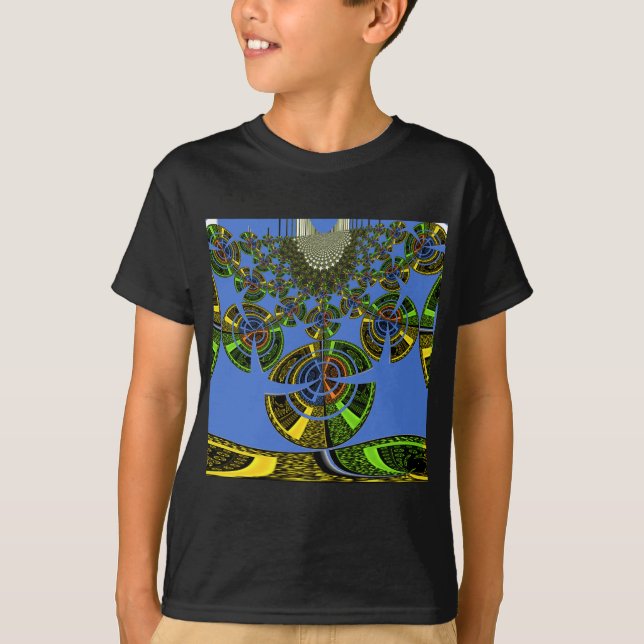 Blue tradition T-Shirt (Front)