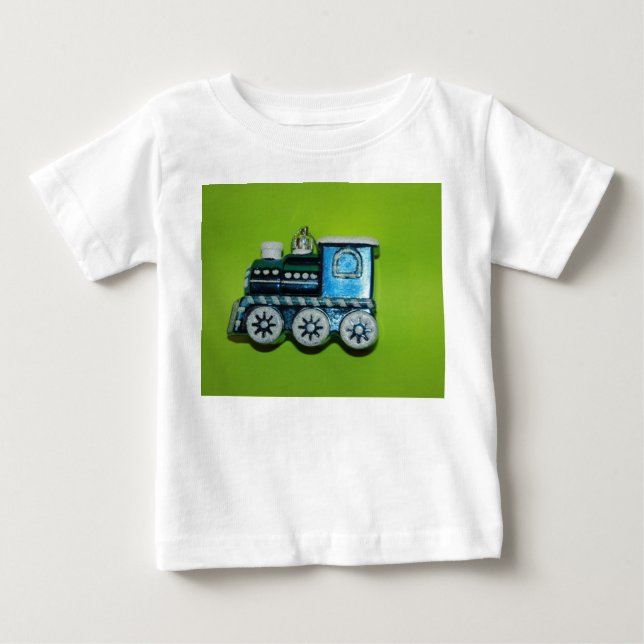 Blue Train LONG SLEEVE SHIRT Toddler, (Front)
