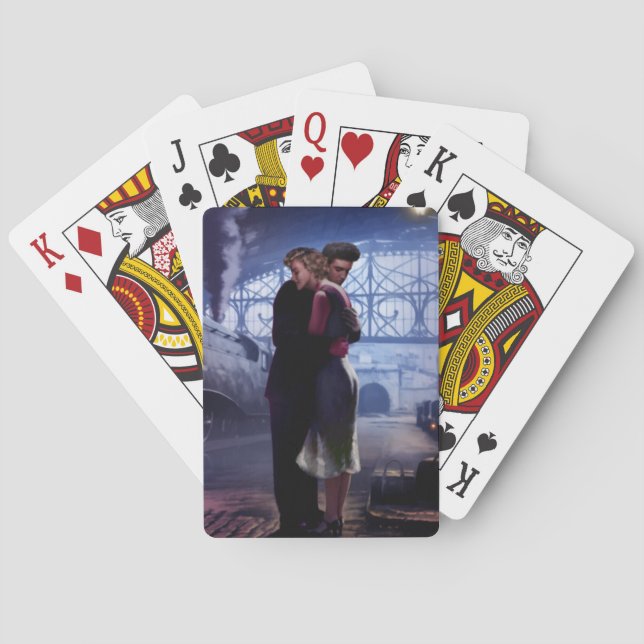 Blue Train Playing Cards (Back)