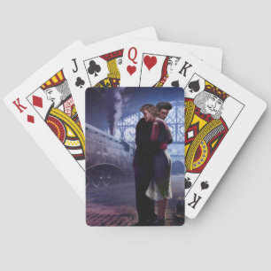 Blue Train Playing Cards