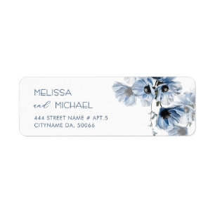 Blue Transparent Fine Art Flowers 