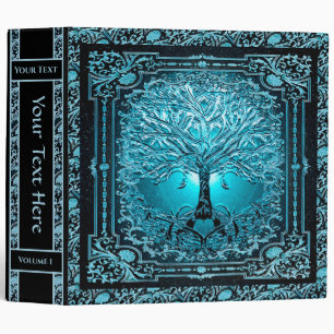 Blue Tree of Life Inner Light Binder