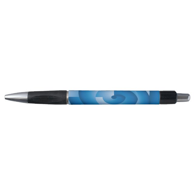 Blue triangles rotating pen (Front)