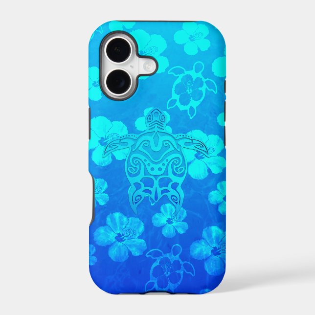 Blue Tribal Turtle (Back)