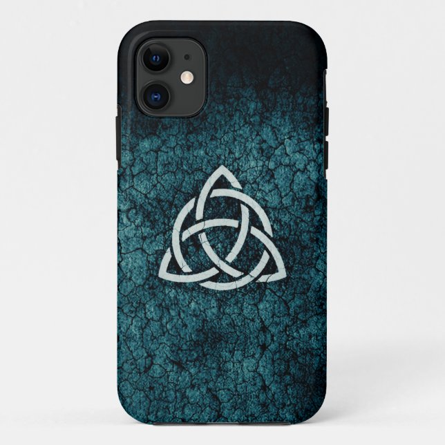 Blue Triquetra case (Back)