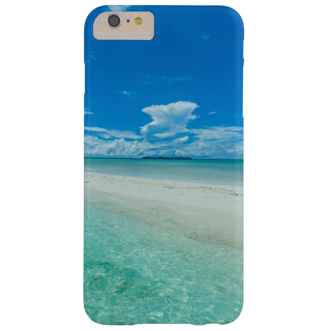 Blue tropical seascape, Palau Case-Mate iPhone Case (Back)