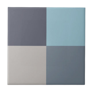 Blue Trout Grey Cotton Seed Tile