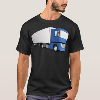 Blue truck fitness shirt meditation