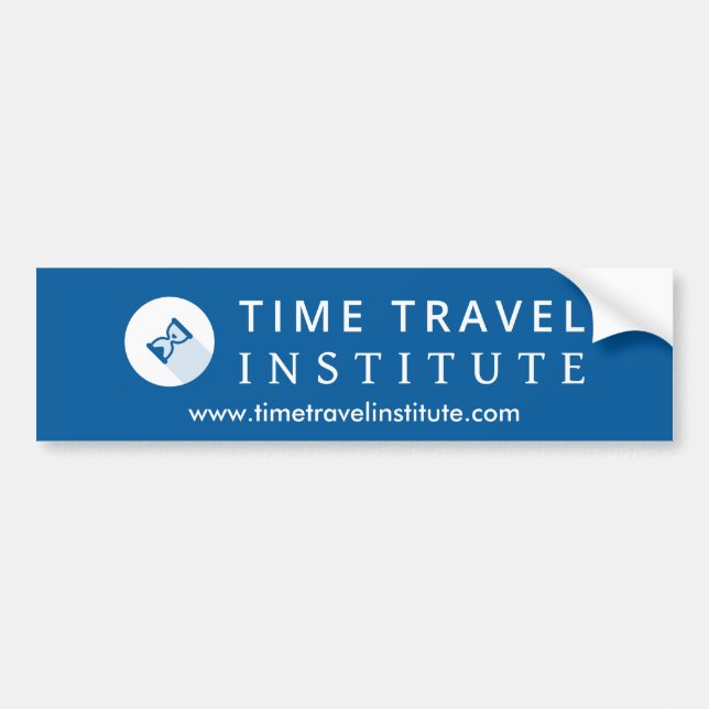 Blue TTI Bumper Sticker (Front)