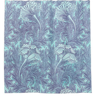 Blue Tulip Pattern By William Morris