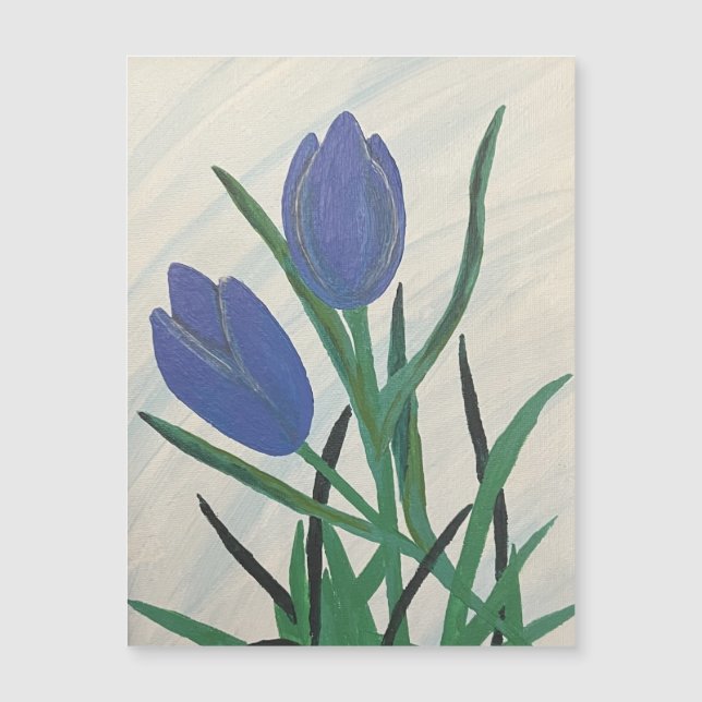 Blue Tulips  (Front)