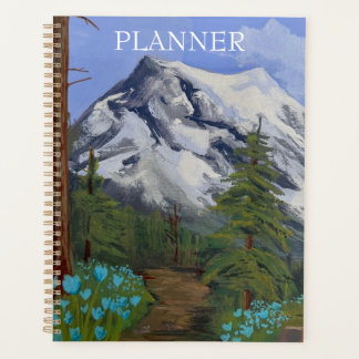 Blue Tulips on a hike Planner