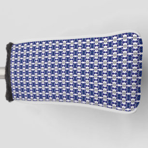 Blue Turtle Pattern Golf Head Cover
