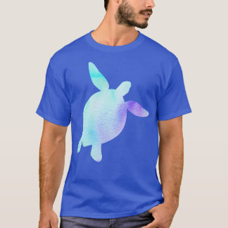 Blue turtle silhouette T-Shirt
