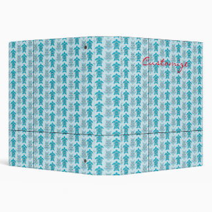 Blue Turtles Swimming Thunder_Cove Binder