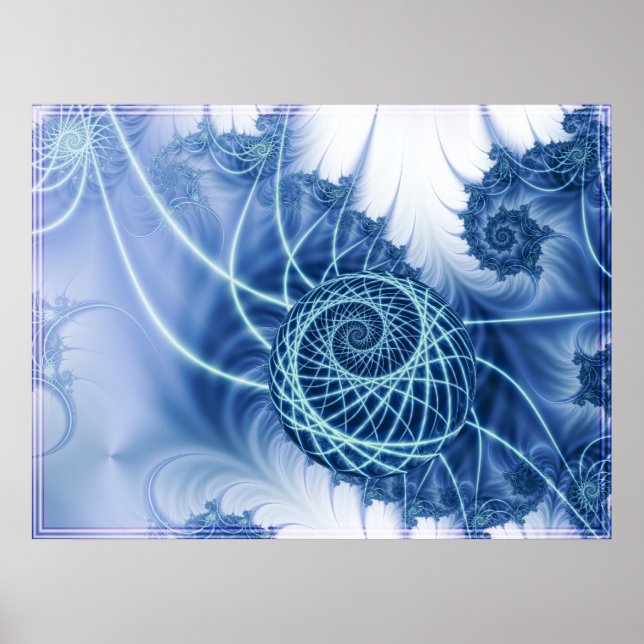 Blue Twist Poster (Front)