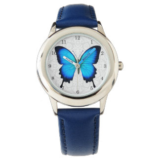 Blue Ulysses Butterfly Kids Watch