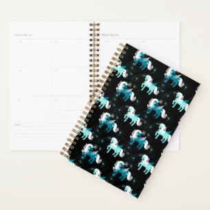 Blue Unicorn Horse Universe Star Constellation Planner