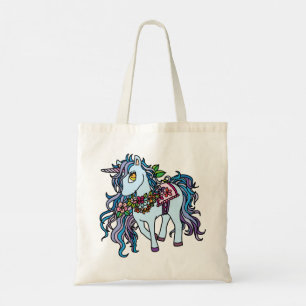 Blue Unicorn Tote Bag