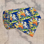 Blue United Kingdom Coat of arms, British Flag Tie<br><div class="desc">Neck Ties (Business): United Kingdom patriotic fashion featuring British Coat of Arms,  flag business design - love my country,  travel,  holiday,  national patriots / sports fans</div>