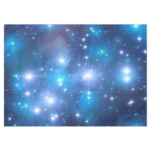 Blue Universe Stars + your ideas Tablecloth