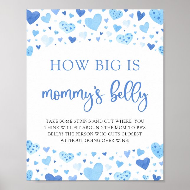 Blue Valentine How Big Is Mommy's Belly Game Poster (Front)
