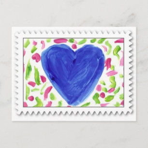 Blue Valentine - Je suis bleu sans vous - Carte po