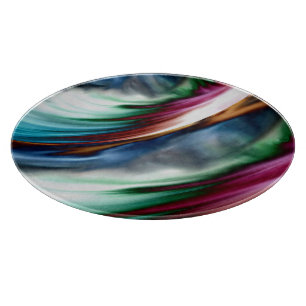 Blue Valley Whirlwind Rainbow Cutting Board