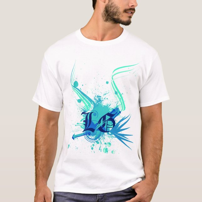Blue Vector T-Shirt (Front)