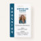 Blue Vertical Stripe Homeschool Educator ID Badge