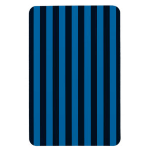 Blue Vertical Stripes Background Customize This! Magnet
