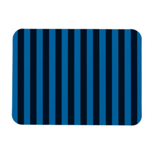 Blue Vertical Stripes Background Customize This! Magnet