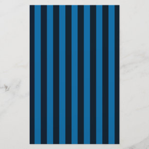 Blue Vertical Stripes Background Customize This! Stationery