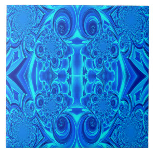 Blue Vibrant Tile