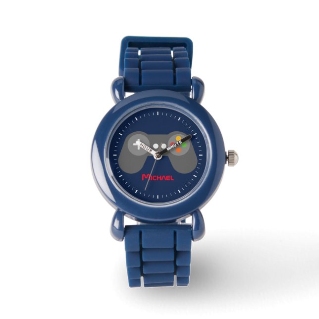 Blue Video Game Controller Watch (Front)