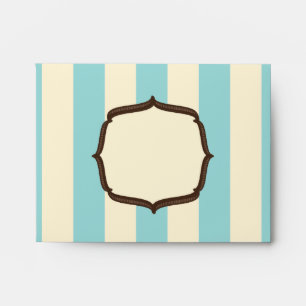 Blue Vintage Circus Envelope - Jill's Paperie