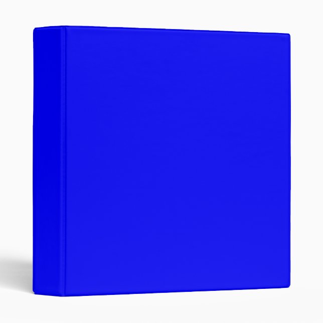 Blue Vinyl Binder (Front/Spine)