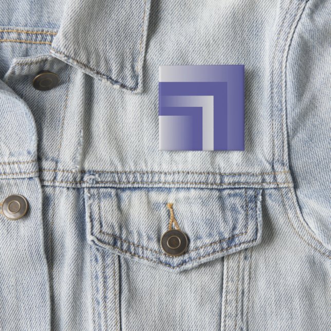 Blue violet 2022 2 inch square button (In Situ)