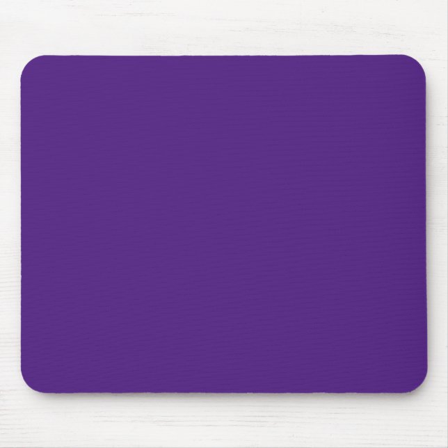 Blue-violet (colour wheel) (solid colour)  mouse pad (Front)