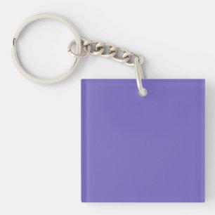 Blue-violet (Crayola)(solid colour) Keychain