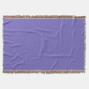 Blue-violet (Crayola)(solid colour)  Throw Blanket