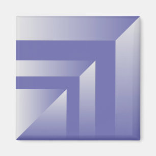 Blue violet shades magnet