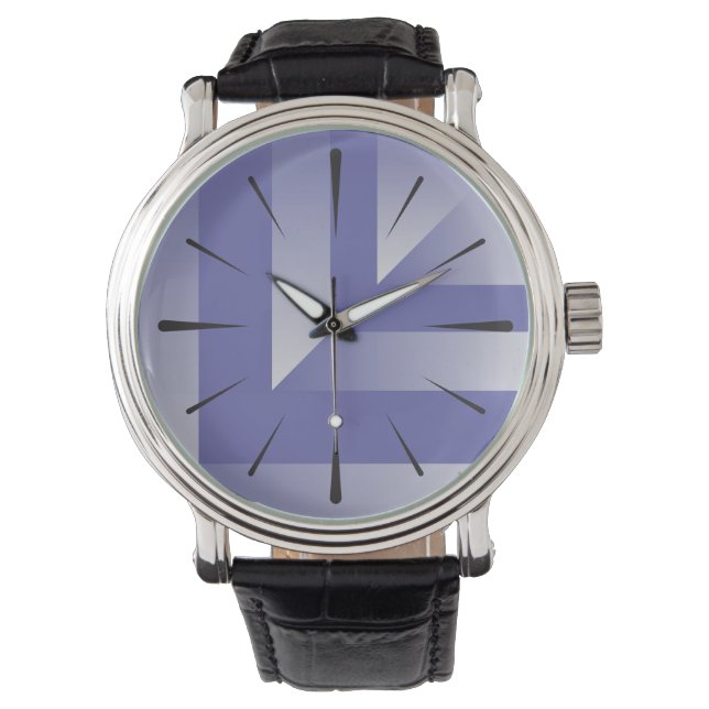 Blue violet shades watch (Front)
