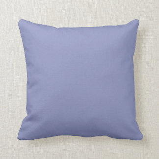 Blue-Violet Solid-Coloured Throw Pillow