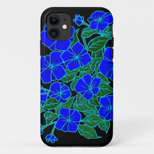Blue Violets #1 iPhone 11 Case