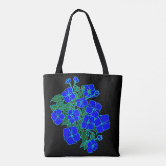 Blue Violets #1 Tote Bag