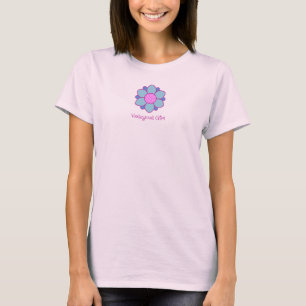 Blue Volleyball Girl T-Shirt
