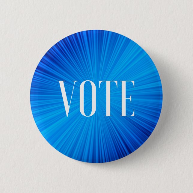 Blue Vote Button (Front)