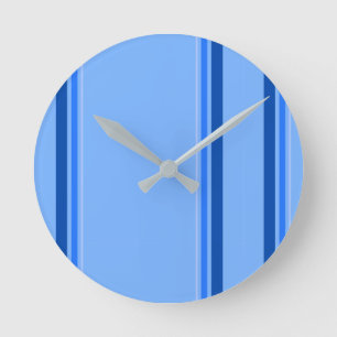 Blue Wall Clock
