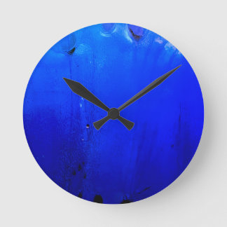 Blue Wall Clock